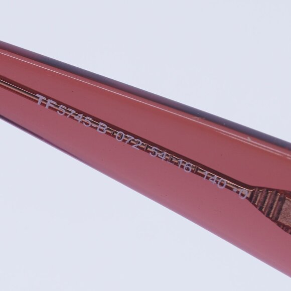 Tom Ford FT5745-B 072 Eyeglasses Rose 54mm Square Frame, Blue Light Block Lenses - Picture 5 of 9